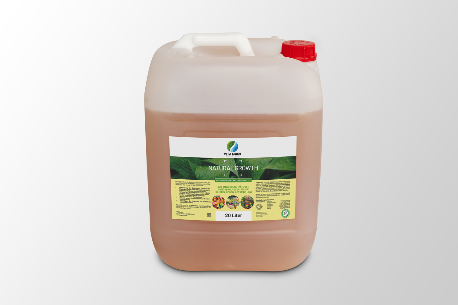 Natural Growth - Obst-, Gemüse- Kräuterpflanzen, Blumen, Bäume, Sonderkulturen (20l)